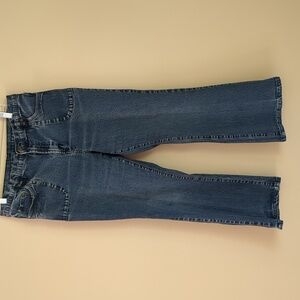 Size 14 DG2 by Diane Gilman Blue Denim Jeans Casual Autumn Basic